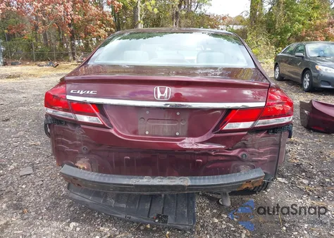 2014 Honda Civic Lx z USA, uszkodzony, nr VIN 19XFB2F56EE205842